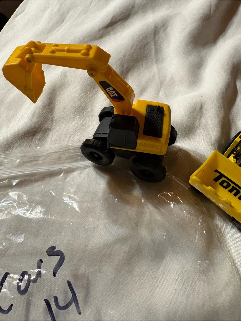 Kids Construction Toy Accessories - Yellow and Red Set